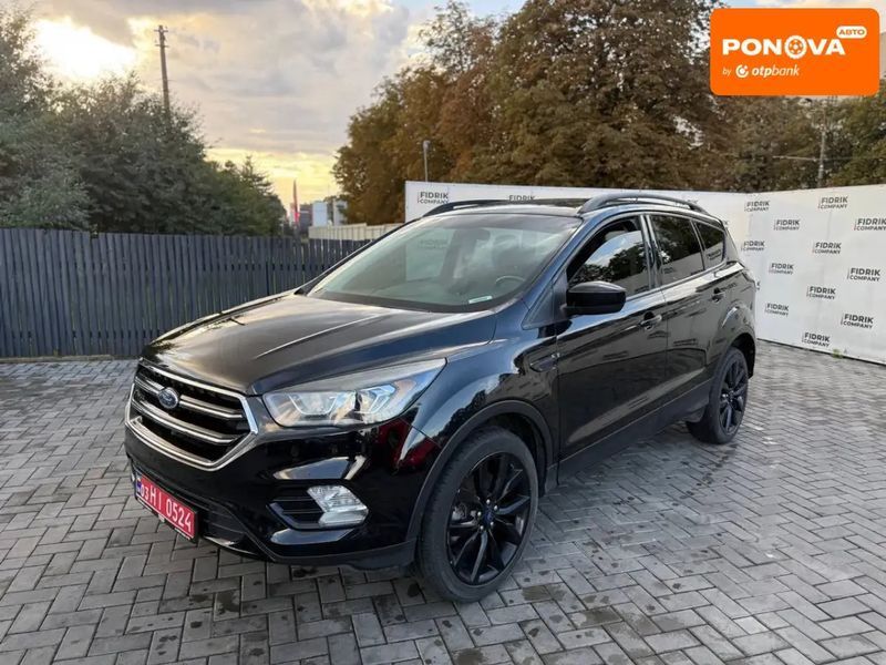 Ford Escape, 2018 р., Бензин, 185 тис. км, Позашляховик / Кросовер, Чорний, Луцьк AT-10402515 фото