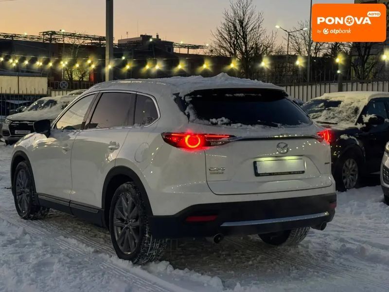 Mazda CX-9, 2021 р., Бензин, 70 тис. км, Позашляховик / Кросовер, Білий, Київ AT-10409514 фото