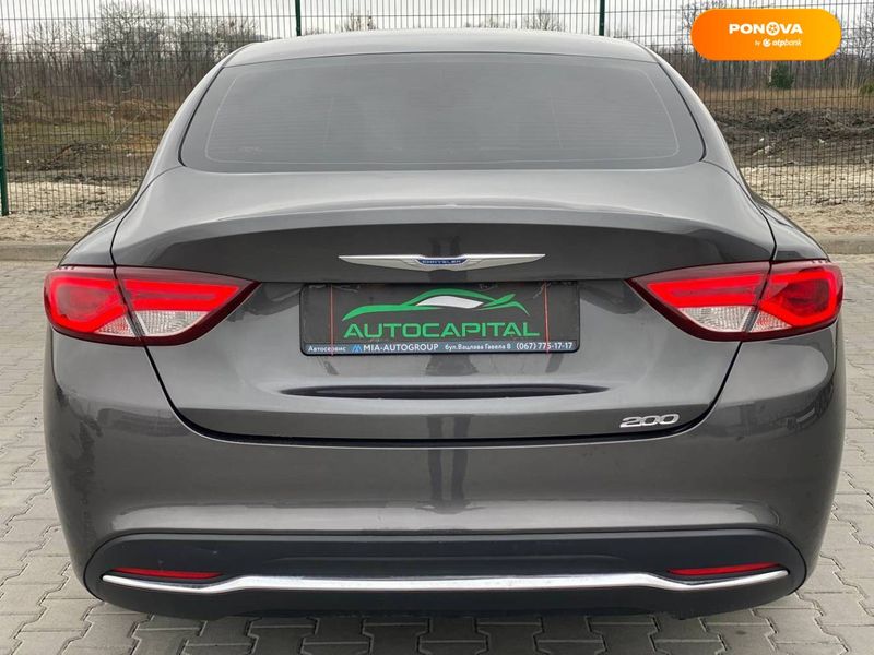 Chrysler 200, 2015, Газ пропан-бутан / Бензин, 2.36 л., 121 тис. км, Седан, Сірий, Київ 52160 фото