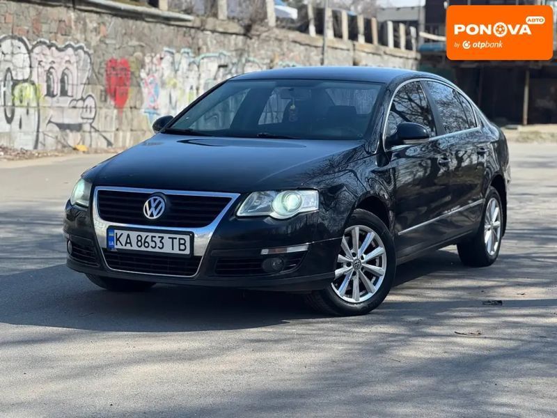 Volkswagen Passat, 2008 г., Бензин, 292 тыс. км, Седан, Чорный, Днепр (Днепропетровск) AT-10412562 фото