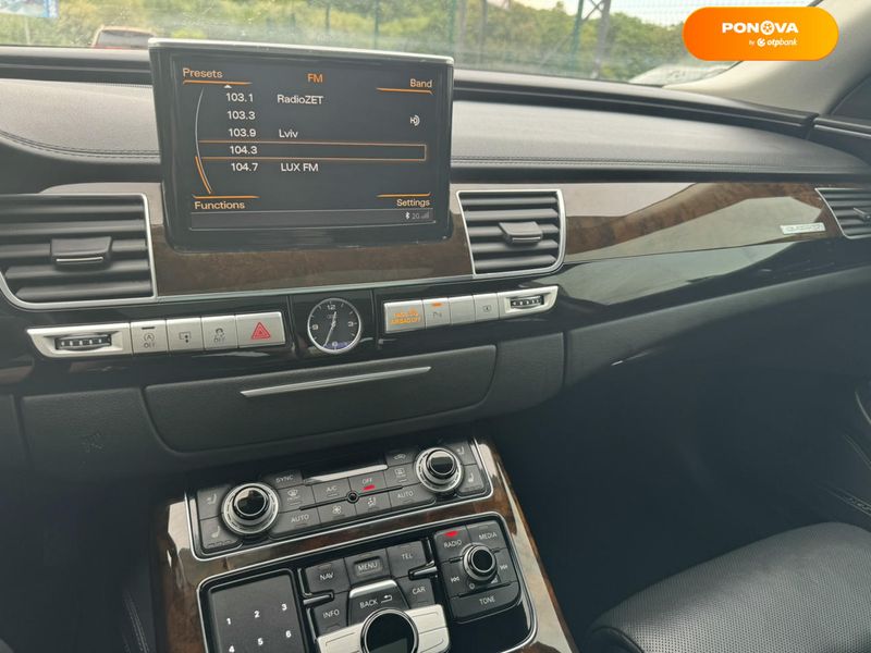 Audi A8, 2015, Бензин, 3 л., 195 тыс. км, Седан, Чорный, Львов 103121 фото