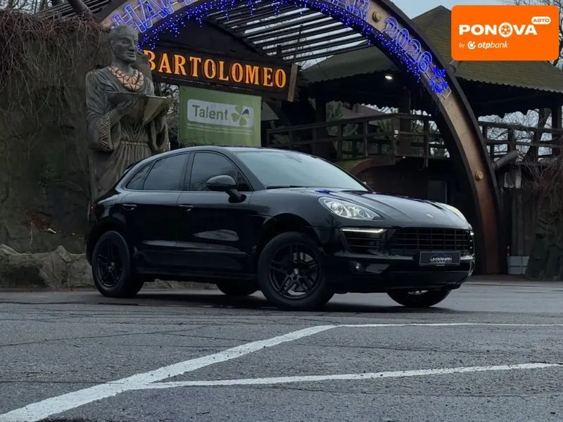 Porsche Macan, 2018 р., Бензин, 104 тис. км, Позашляховик / Кросовер, Чорний, Дніпро (Дніпропетровськ) AT-10408610 фото