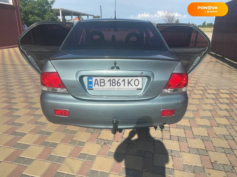 Mitsubishi Lancer, 2006, Газ пропан-бутан / Бензин, 1.58 л., 337 тыс. км, Седан, Зеленый, Гайсин Cars-Pr-66192 фото