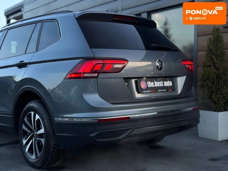Volkswagen Tiguan, 2021 р., Бензин, 109 тис. км, Позашляховик / Кросовер, Сірий, Рівне AT-10406464 фото