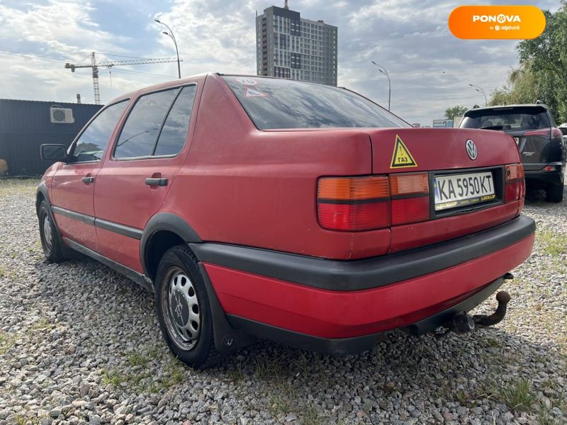 Volkswagen Vento, 1992, Газ пропан-бутан / Бензин, 1.78 л., 196 тис. км, Седан, Червоний, Київ 102971 фото