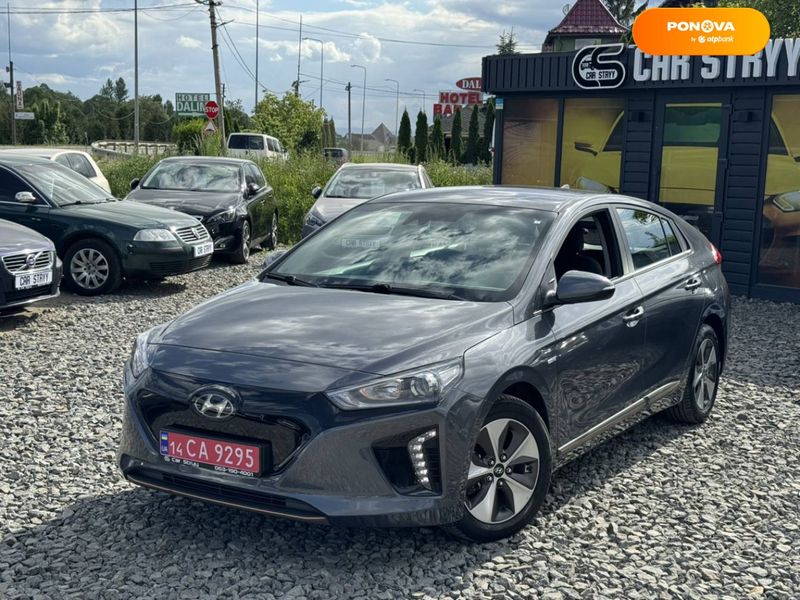 Hyundai Ioniq Electric, 2019, Електро, 131 тыс. км, Лифтбек, Серый, Стрый 47062 фото