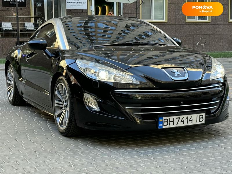 Peugeot RCZ, 2012, Бензин, 1.6 л., 57 тыс. км, Купе, Чорный, Одесса Cars-Pr-152619 фото