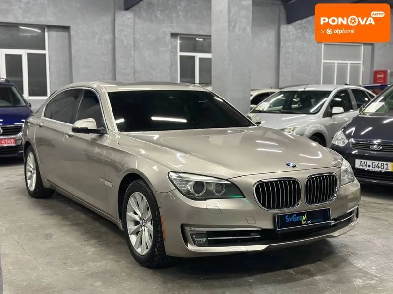 BMW 7 Series, 2015 р., Бензин, 135 тис. км, Седан, Бежевий, Кам'янське (Дніпродзержинськ) AT-10407966 фото