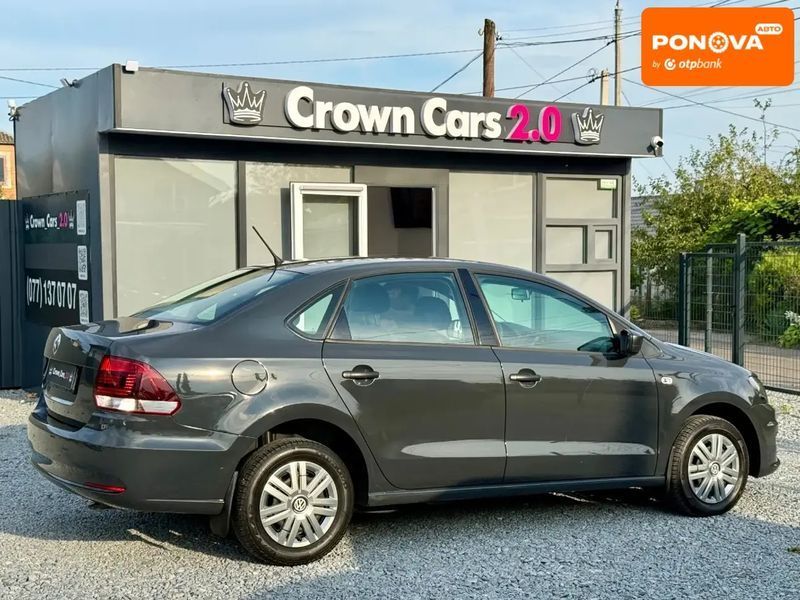 Volkswagen Polo, 2018 р., Бензин, 160 тис. км, Седан, Сірий, Рівне AT-10401547 фото