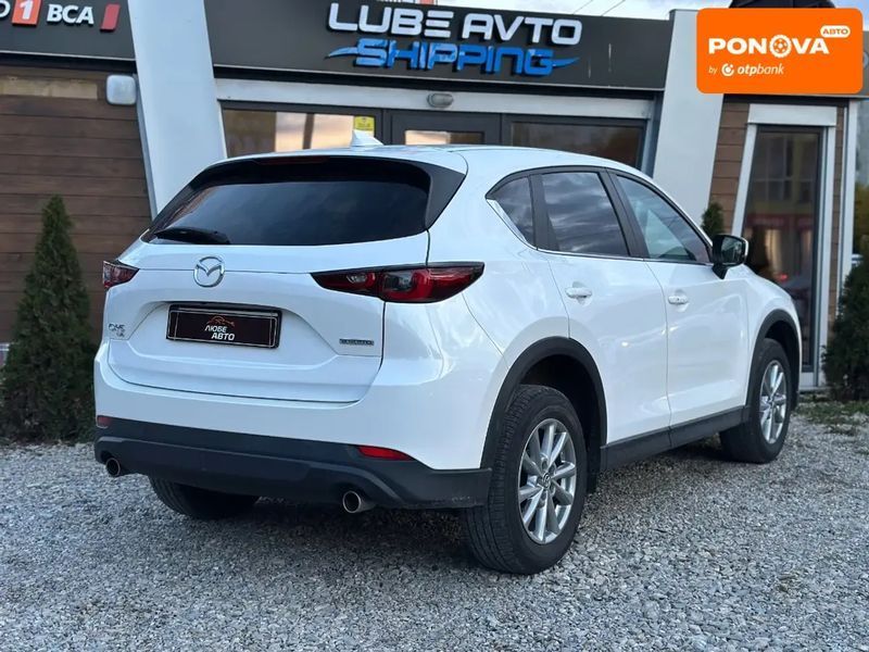 Mazda CX-5, 2022 р., Бензин, 69 тис. км, Позашляховик / Кросовер, Білий, Івано-Франківськ AT-10403471 фото