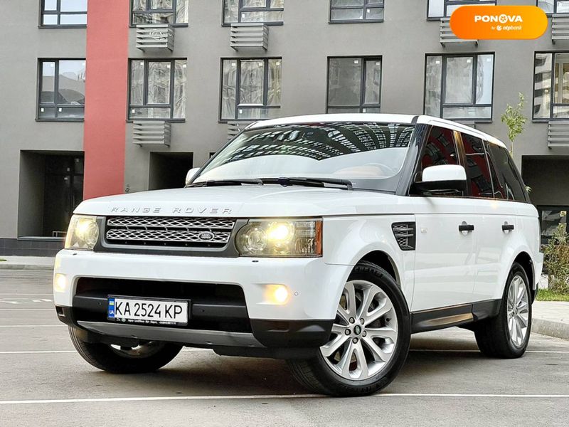 Land Rover Range Rover Sport, 2010, Бензин, 5 л., 142 тыс. км, Внедорожник / Кроссовер, Белый, Киев 13300 фото