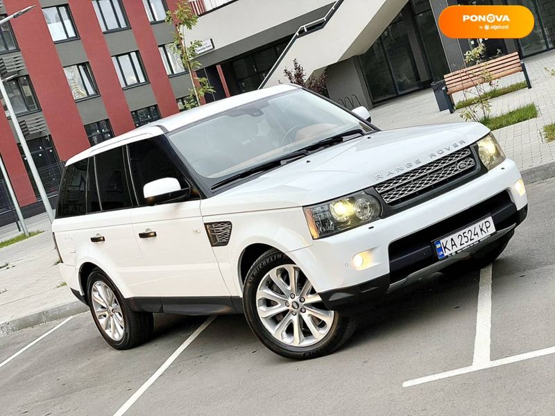 Land Rover Range Rover Sport, 2010, Бензин, 5 л., 142 тыс. км, Внедорожник / Кроссовер, Белый, Киев 13300 фото