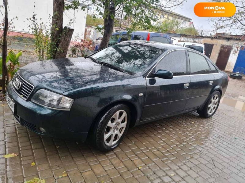 Audi A6, 2002, Дизель, 2.5 л., 300 тис. км, Седан, Зелений, Білгород-Дністровський Cars-Pr-69118 фото