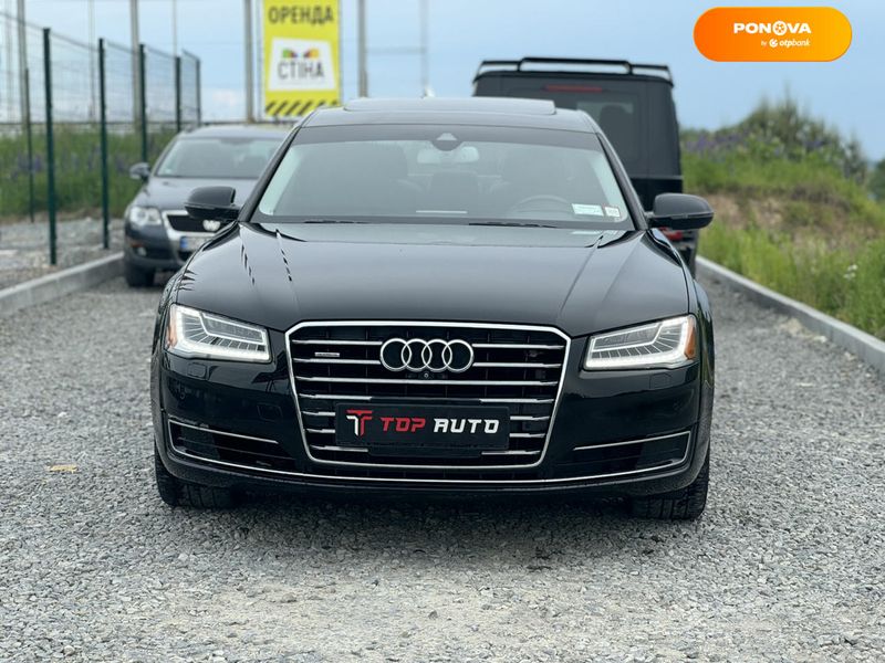 Audi A8, 2015, Бензин, 3 л., 195 тыс. км, Седан, Чорный, Львов 103121 фото