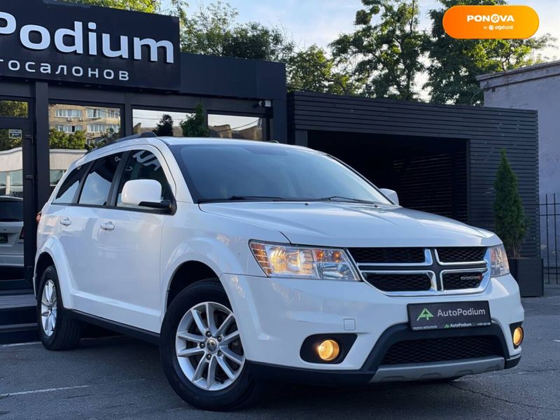 Dodge Journey, 2017, Бензин, 2.4 л., 220 тис. км, Позашляховик / Кросовер, Білий, Київ 102450 фото