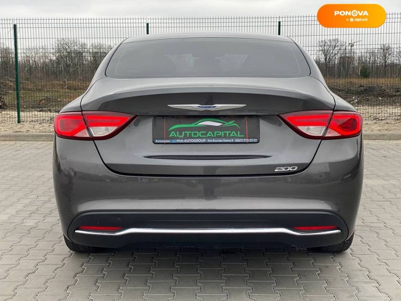 Chrysler 200, 2015, Газ пропан-бутан / Бензин, 2.36 л., 121 тыс. км, Седан, Серый, Киев 52160 фото