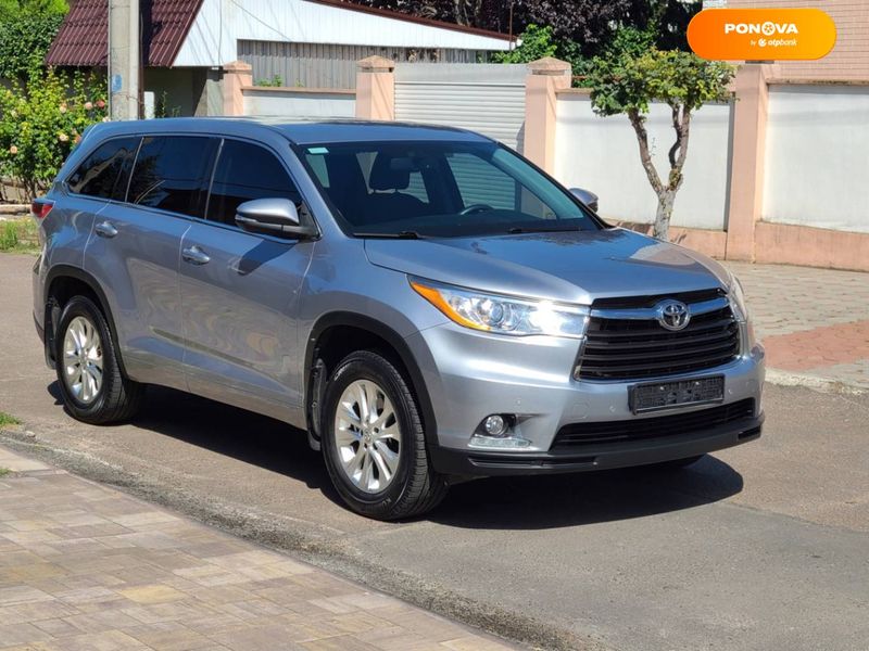 Toyota Highlander, 2014, Бензин, 2.67 л., 143 тис. км, Позашляховик / Кросовер, Сірий, Одеса Cars-Pr-67403 фото