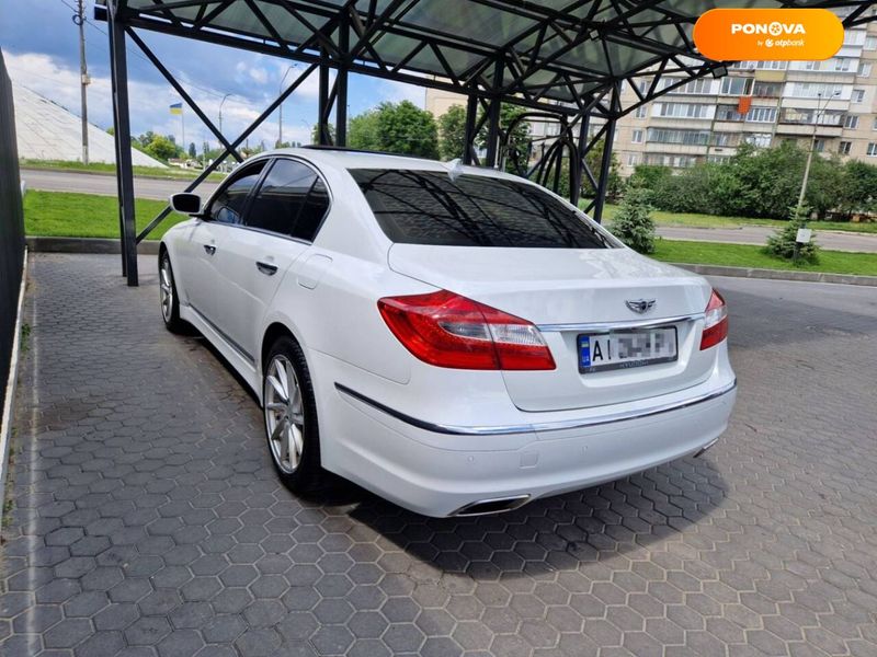 Hyundai Genesis, 2013, Бензин, 5 л., 157 тис. км, Седан, Білий, Бровари Cars-Pr-68110 фото