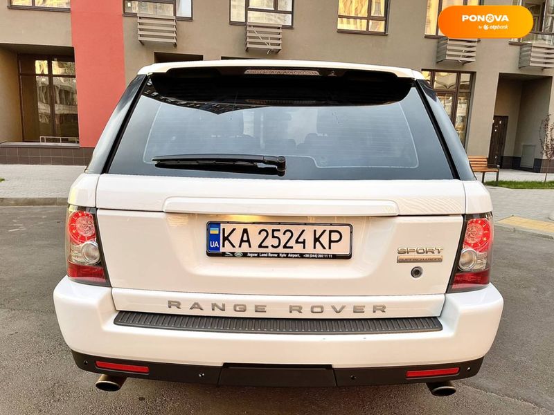 Land Rover Range Rover Sport, 2010, Бензин, 5 л., 142 тис. км, Позашляховик / Кросовер, Білий, Київ 13300 фото