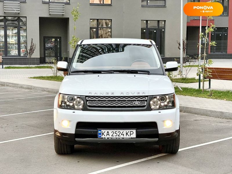 Land Rover Range Rover Sport, 2010, Бензин, 5 л., 142 тыс. км, Внедорожник / Кроссовер, Белый, Киев 13300 фото