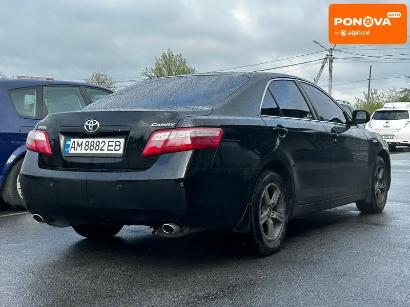 Toyota Camry, 2006 г., Газ пропан-бутан / Бензин, 201 тыс. км, Седан, Чорный, Житомир AT-10416967 фото