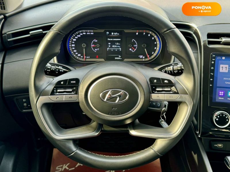 Hyundai Tucson, 2021, Бензин, 2 л., 39 тис. км, Позашляховик / Кросовер, Сірий, Київ 44366 фото