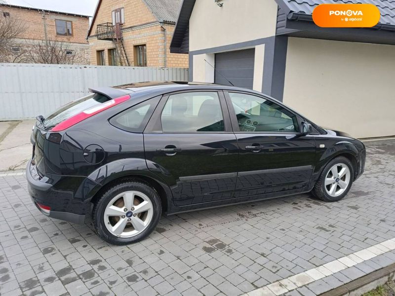 Ford Focus, 2006, Бензин, 1.6 л., 215 тыс. км, Хетчбек, Чорный, Луцк Cars-Pr-67517 фото