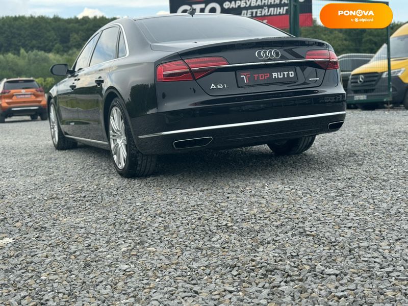 Audi A8, 2015, Бензин, 3 л., 195 тис. км, Седан, Чорний, Львів 103121 фото