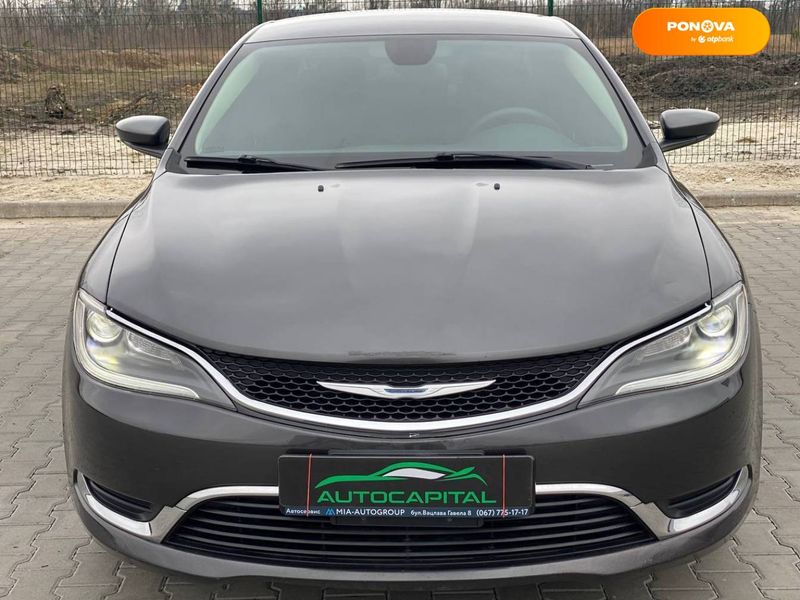 Chrysler 200, 2015, Газ пропан-бутан / Бензин, 2.36 л., 121 тыс. км, Седан, Серый, Киев 52160 фото