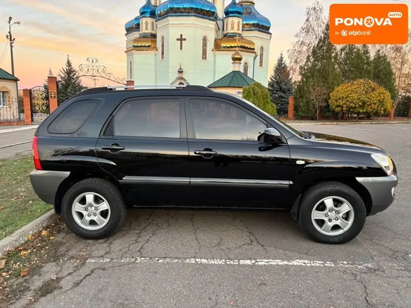 Kia Sportage, 2006 р., Бензин, 187 тис. км, Позашляховик / Кросовер, Чорний, Кривий Ріг AT-10404305 фото