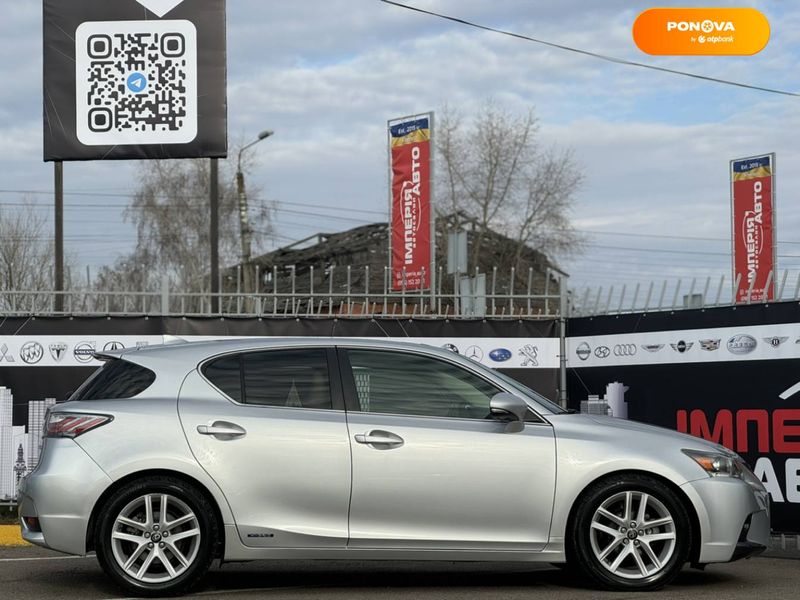 Lexus CT, 2014, Гибрид (HEV), 1.8 л., 176 тыс. км, Хетчбек, Серый, Киев 22607 фото