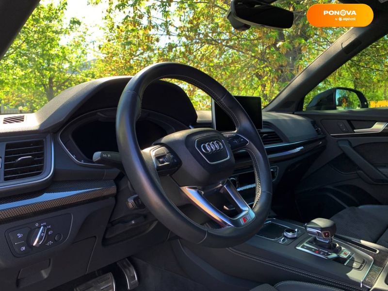 Audi SQ5, 2018, Бензин, 3 л., 93 тис. км, Позашляховик / Кросовер, Сірий, Київ 99793 фото