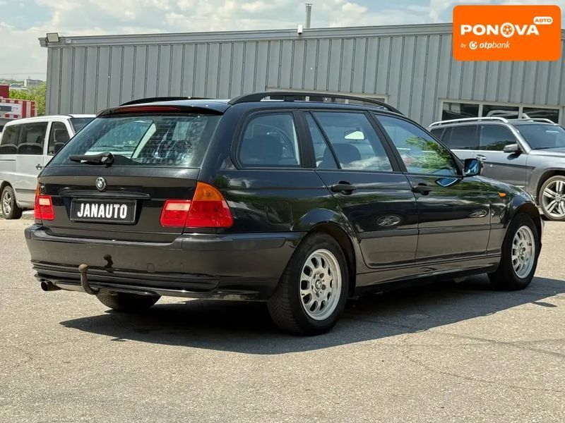 BMW 3 Series, 2002 р., Бензин, 163 тис. км, Універсал, Чорний, Харків AT-10417841 фото