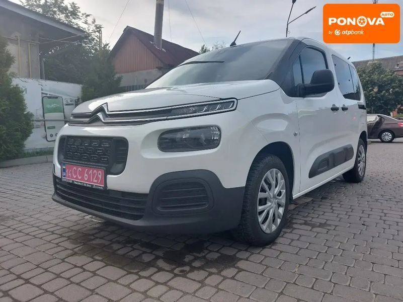 Citroen Berlingo, 2020 р., Дизель, 186 тис. км, Мінівен, Білий, Івано-Франківськ AT-10401749 фото