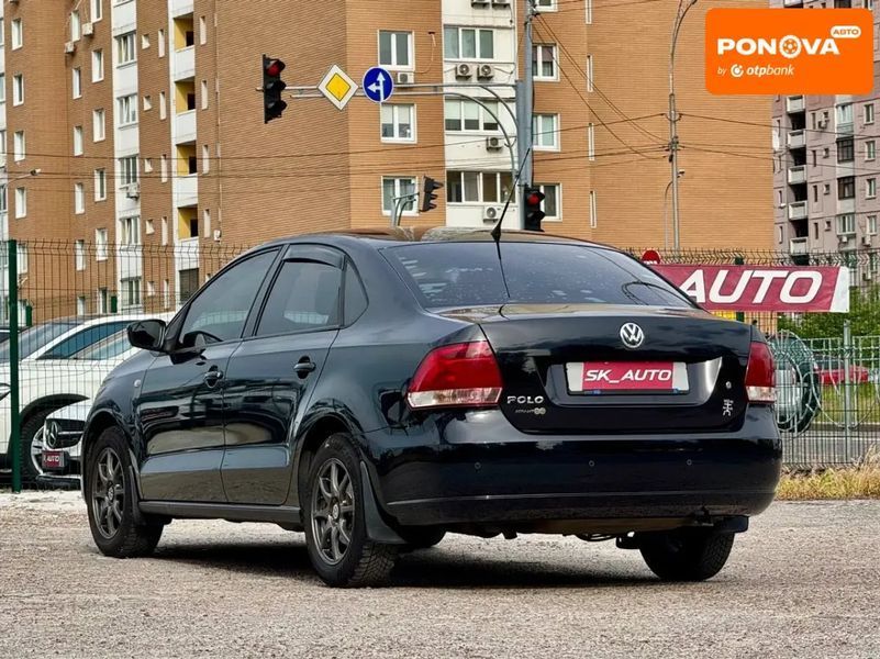 Volkswagen Polo, 2011 р., Газ метан / Бензин, 209 тис. км, Седан, Чорний, Київ AT-10418295 фото