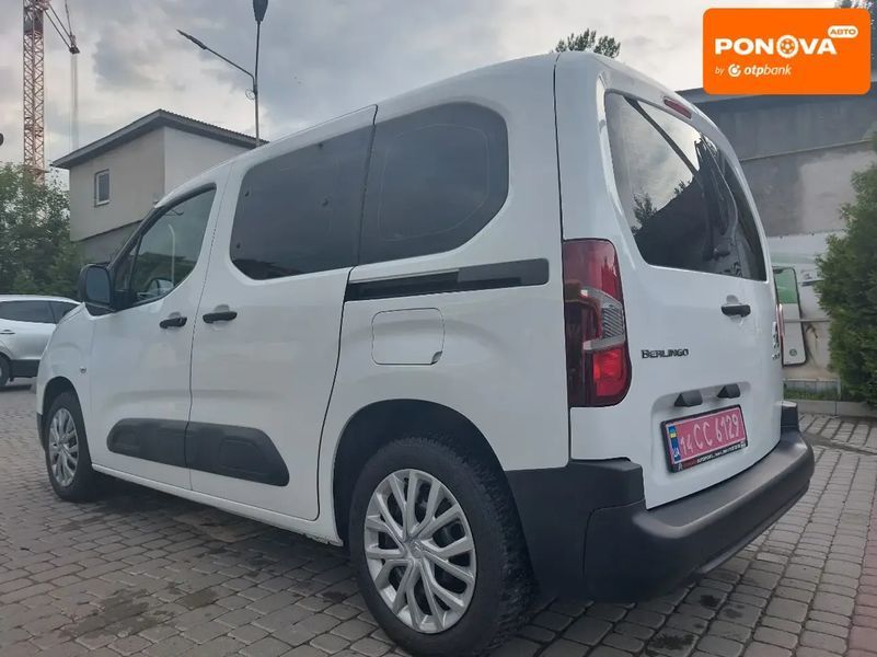 Citroen Berlingo, 2020 р., Дизель, 186 тис. км, Мінівен, Білий, Івано-Франківськ AT-10401749 фото