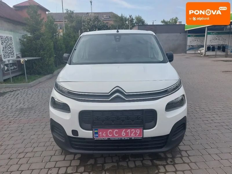 Citroen Berlingo, 2020 р., Дизель, 186 тис. км, Мінівен, Білий, Івано-Франківськ AT-10401749 фото