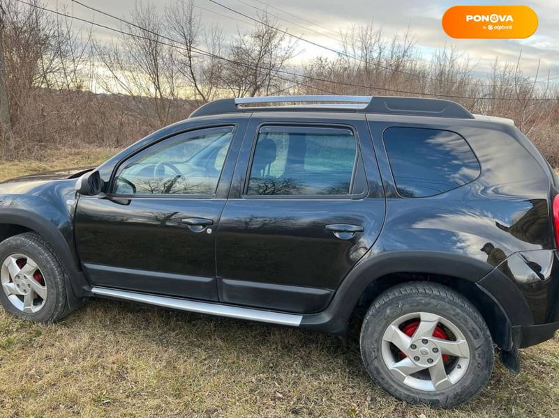 Renault Duster, 2012, Газ пропан-бутан / Бензин, 2 л., 163 тыс. км, Внедорожник / Кроссовер, Чорный, Кам'янець-Подільський Cars-Pr-63180 фото