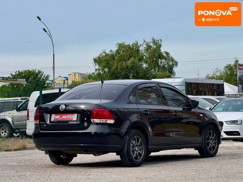 Volkswagen Polo, 2011 р., Газ метан / Бензин, 209 тис. км, Седан, Чорний, Київ AT-10418295 фото