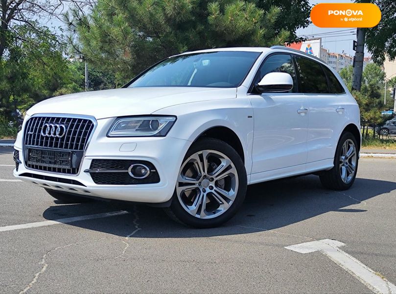 Audi Q5, 2015, Дизель, 2.97 л., 185 тыс. км, Внедорожник / Кроссовер, Белый, Одесса 109757 фото