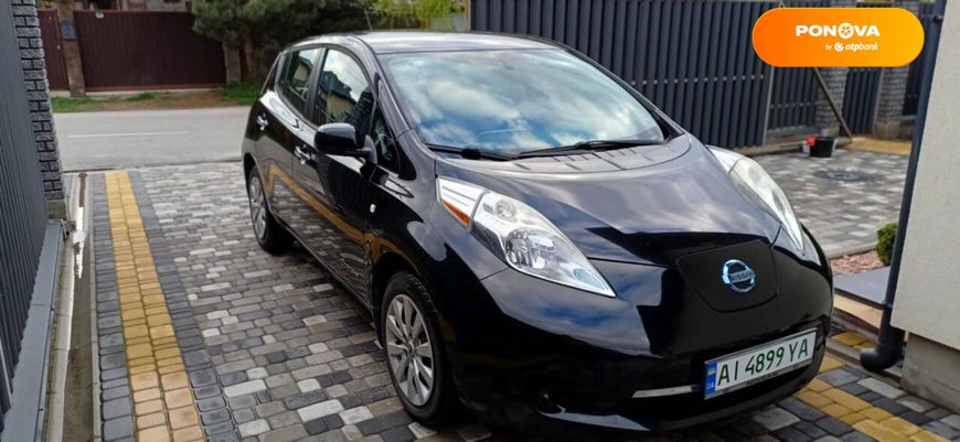 Nissan Leaf, 2015, Електро, 136 тис. км, Хетчбек, Чорный, Киев Cars-Pr-146000 фото