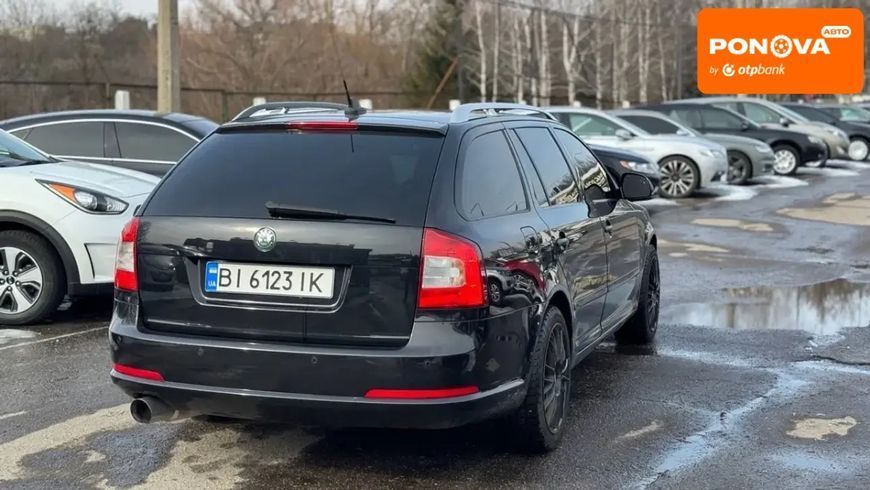 Skoda Octavia, 2011 г., Бензин, 241 тыс. км, Универсал, Чорный, Полтава AT-10411265 фото