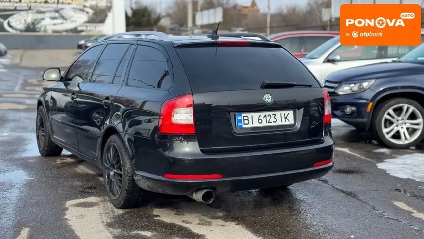 Skoda Octavia, 2011 г., Бензин, 241 тыс. км, Универсал, Чорный, Полтава AT-10411265 фото
