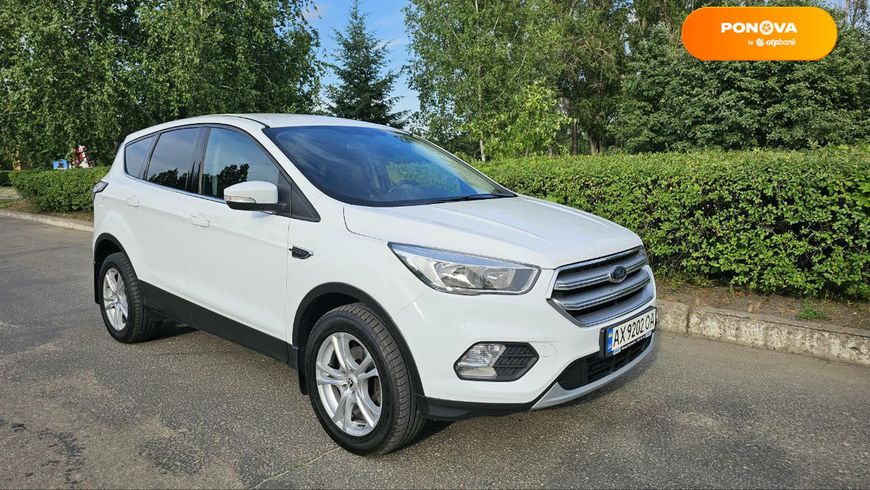 Ford Kuga, 2017, Бензин, 1.5 л., 116 тыс. км, Внедорожник / Кроссовер, Белый, Харьков Cars-Pr-63003 фото