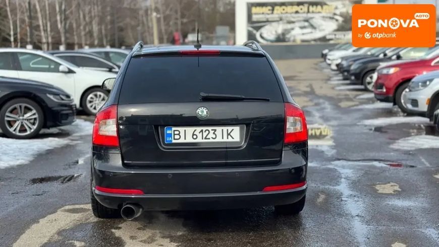 Skoda Octavia, 2011 г., Бензин, 241 тыс. км, Универсал, Чорный, Полтава AT-10411265 фото