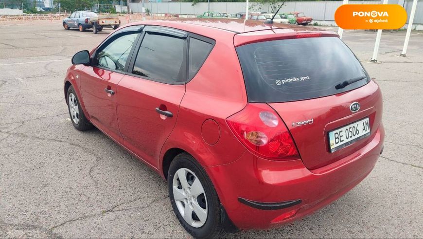 Kia Ceed, 2008, Газ пропан-бутан / Бензин, 1.4 л., 304 тис. км, Хетчбек, Червоний, Миколаїв Cars-Pr-62527 фото