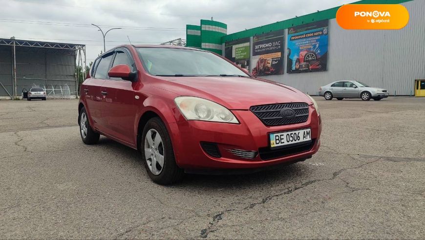 Kia Ceed, 2008, Газ пропан-бутан / Бензин, 1.4 л., 304 тис. км, Хетчбек, Червоний, Миколаїв Cars-Pr-62527 фото