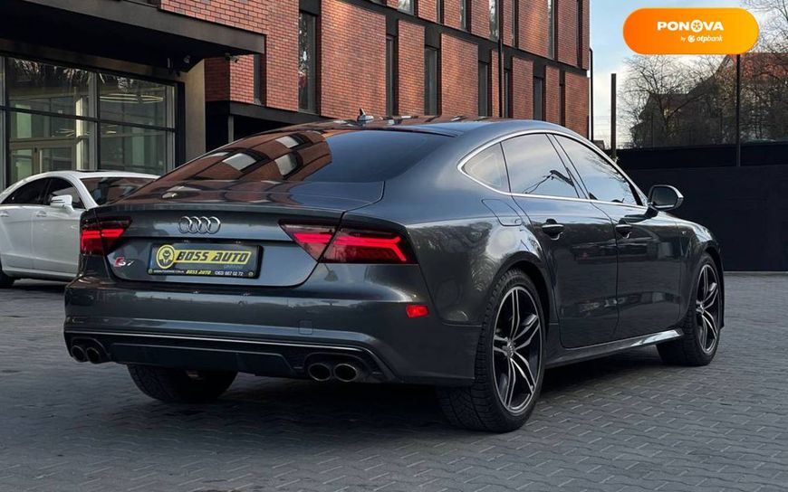 Audi S7 Sportback, 2015, Бензин, 3.99 л., 146 тис. км, Ліфтбек, Сірий, Чернівці 42883 фото