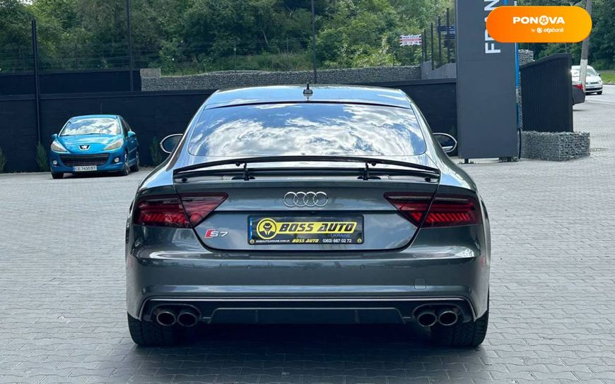 Audi S7 Sportback, 2015, Бензин, 3.99 л., 146 тис. км, Ліфтбек, Сірий, Чернівці 42883 фото