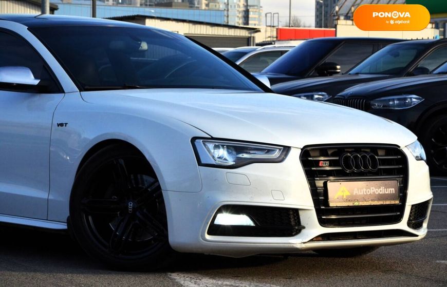 Audi S5, 2013, Бензин, 3 л., 163 тис. км, Купе, Білий, Київ 32798 фото